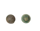 Gettysburg 12th Corps Hospital Dug Ball Button & New York Cuff