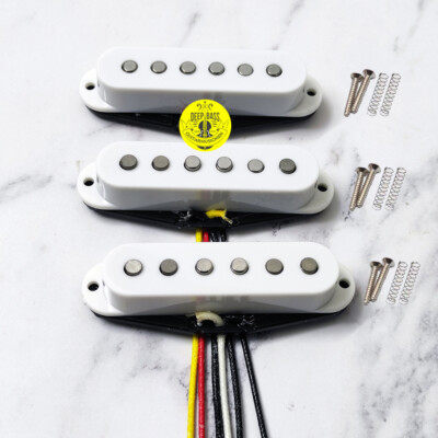 for Fender Strat Electric Guitar Pickups SSS Single Coil Alnico 5