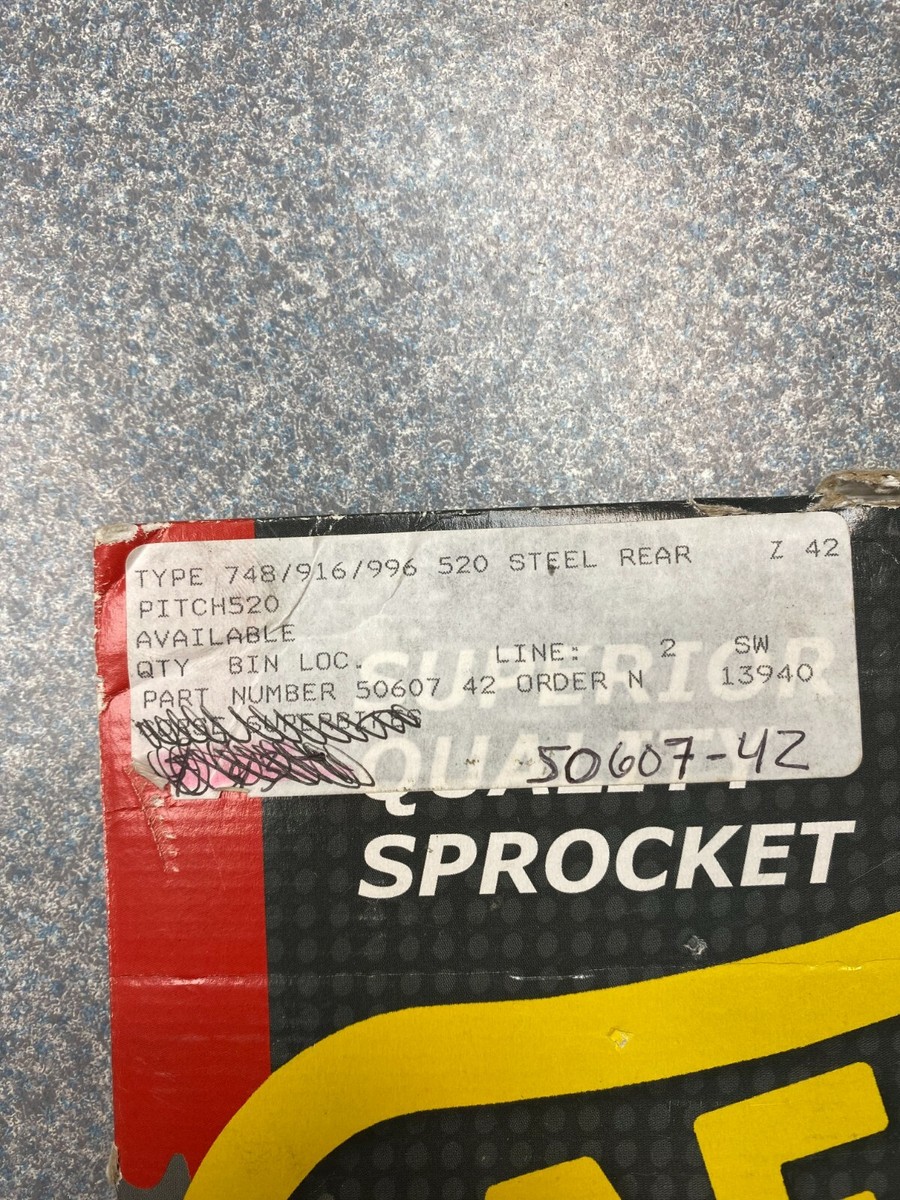 AFAM 748/916/996 Rear Sprocket #50607-42 | eBay