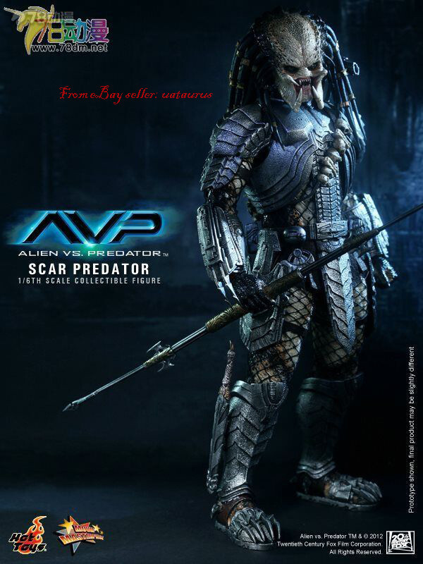 SCAR PREDATOR フィギュア Amazon.com: Sideshow Scar Predator Alien vs Predator Sixth