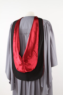 University Academic Hood - Kostenloser Versand - Abschlusskleid Accessoire - 10 Farben +
