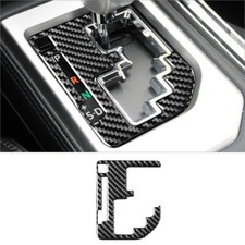 Pegatina interior de fibra de carbono para cubierta de cambio de marchas para Toyota Tundra 2014-2018