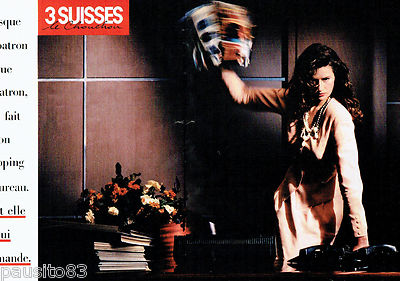 ADVERTISING 115 1988 le ready à wear sur catalogue 3 SWISSES (2p)