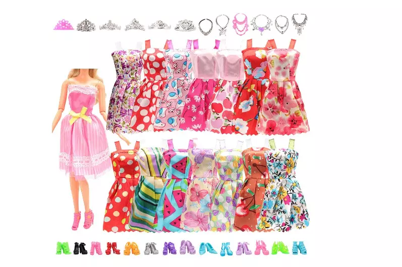 Barbie clothes and shoes deals