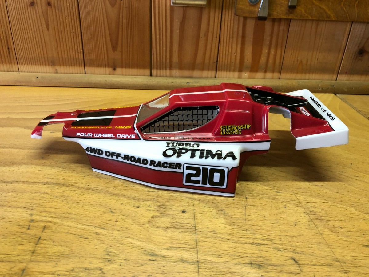 Kyosho Turbo Optima, Item: 3130, New Build, With Hop Ups (Vintage