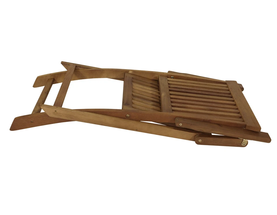 Gartengarnitur Sitzgruppe Klappgarnitur Gartenmöbel Set TOBAGO 5-teilig Akazie - Bild 4 von 4