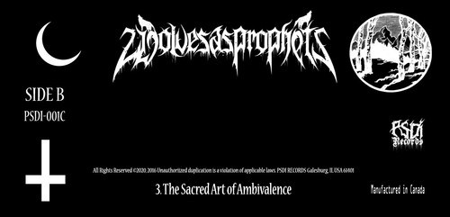 Wolves as Prophets - Despondence CASSETTE VERSION 2020 RELEASE (Post-black Rock) - Picture 6 of 7