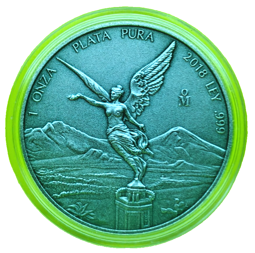 2018 Mexico 1 oz Silver Libertad Antique Finish In Capsule | eBay