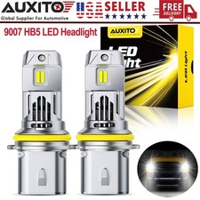 Auxito 9007 Led Headlight Bulbs Lamps Hi-low Beam Super Bright Clear White 6500k