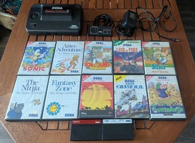 Sega Master System 2 + 13  Spiele Alex Kidd Sonic ..