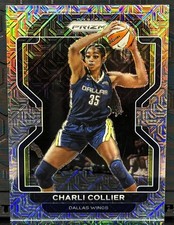 2022 WNBA Panini Prizm #33 Charli Collier Mojo Prizm SN #02/25 - Wings
