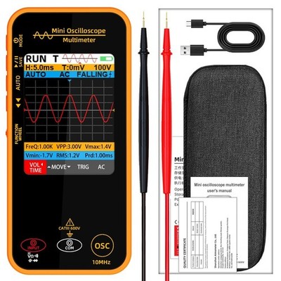 Graphical Multimeter with Oscilloscope 10MHZ Frequency Tester for Electronics