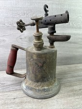 Clayton And Lambert 1920's Brass Blow Torch Antique Torch UNTESTED