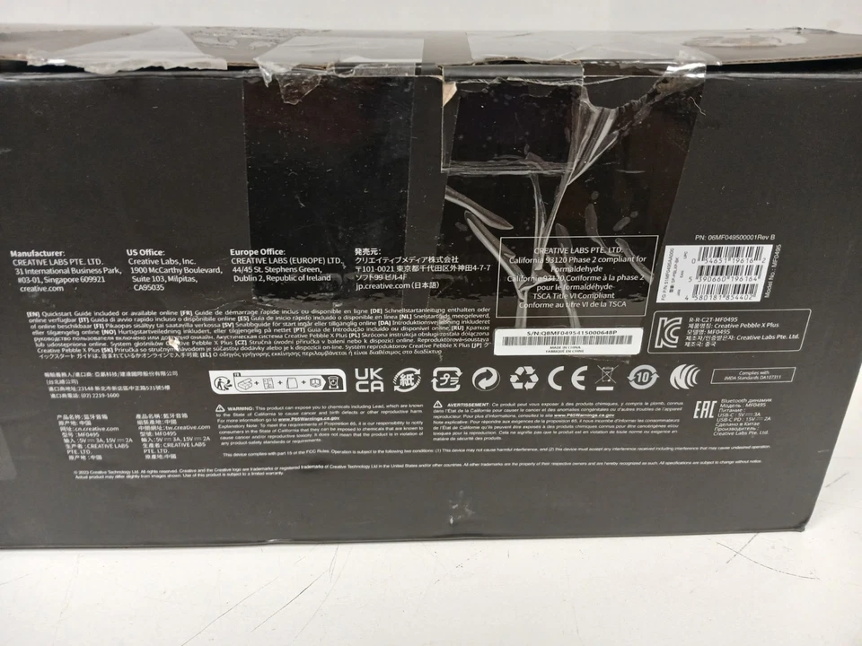 Creative Pebble X Plus USB-C Desktop Speakers, Black - Image 2 of 4