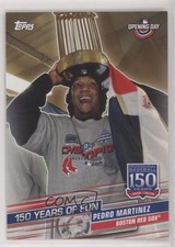 2019 Topps Opening Day 150 Years of Fun Pedro Martinez #YOF-19 HOF d1f