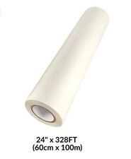 DTF Transfer Film 24" x 328FT (60cm x 100m) Double-Side Hot Peel