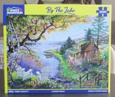 BY THE LAKE - Complete - WHITE MOUNTAIN PUZZLE