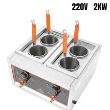 4 Baskets  Commercial Electric Noodles Cooker / Pasta Cooking Machine 2000W