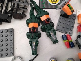 Parts LEGO Agents Set 8632 Swamp Raid, Minifigure Chase, Break Jaw, Alligators
