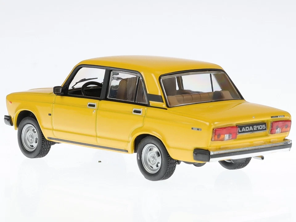 Lada 2105 gelb 1981 Modellauto IXOCLC341N IXO 1:43 - Bild 3 von 4