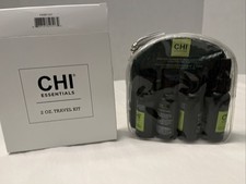 AVON CHI Essentials Hair Travel Set Shampoo, Conditioner, Spray, Serum 2 OZ