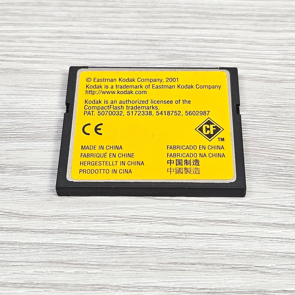 Kodak CompactFlash CF Picture Card 64MB - Tested/Working - Image 2 of 2
