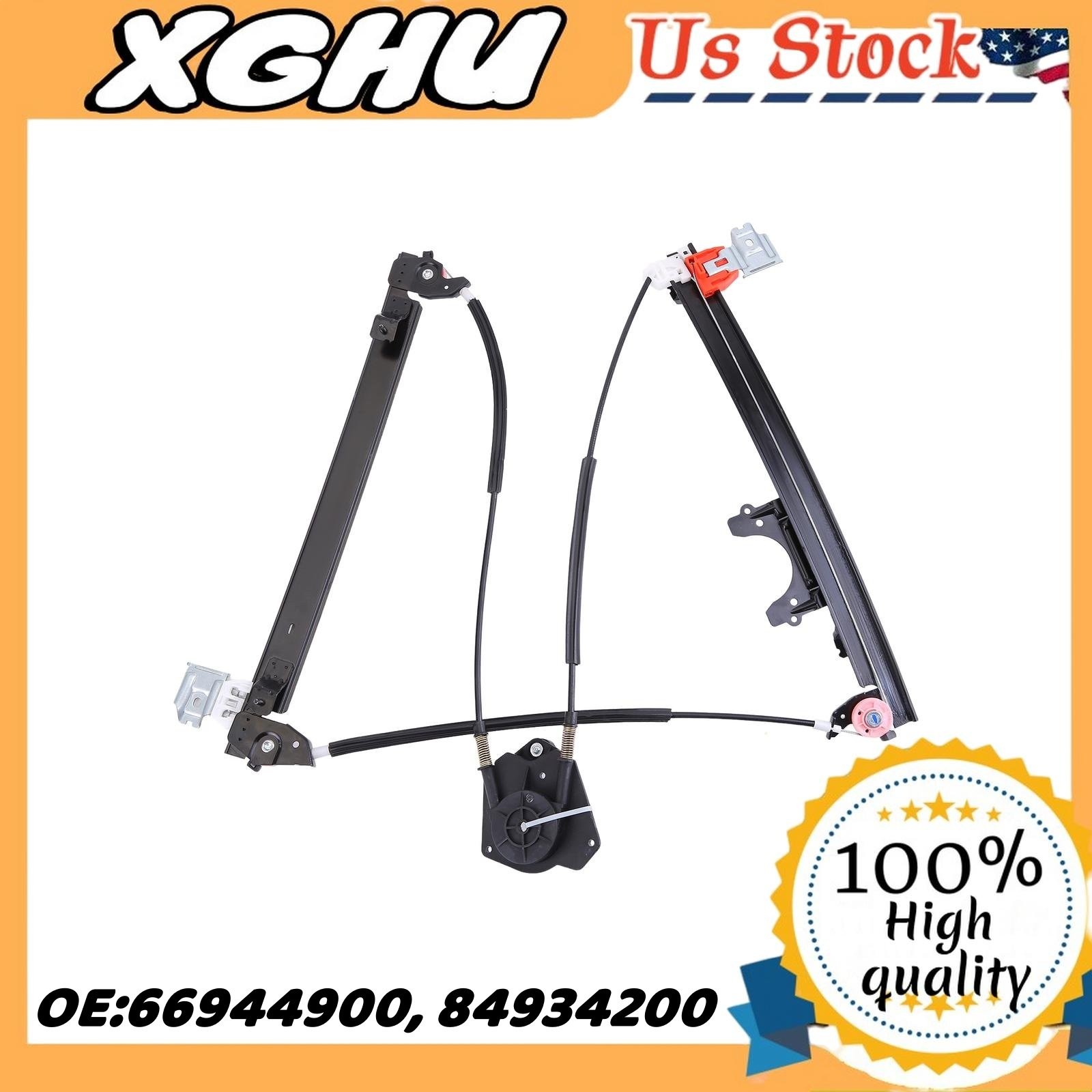 Window Regulator Replacement For Maserati Quattroporte 2003-13 66944900 84934200