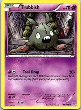 Trubbish 65/135 Common Plasma Storm Pokemon Heavily Played on eBay