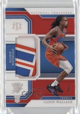 2023 National Treasures Rookie Materials International Red /8 Cason Wallace 3hd