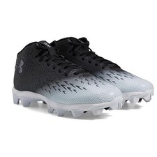 Under Armour UA Spotlight Franchise RM 4 Football Cleats 3027293-001 Black/White
