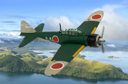 CORGI 1/72 MITSUBISHI A6M2-21 ZERO, JEFFMAN ISLAND, 1944 AA33110 - Image 8