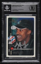 BAS 1999 Upper Deck MVP Gold Script 50/100 Steve Francis #210 BGS Authentic 3c7