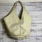 MANSUR GAVRIEL Jasmine Soft M Hobo Pebble Leather Cream Bag