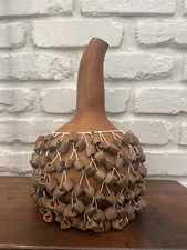 Percussion Instruments Gourd Drum Shaker Vintage African Shekere Hand Made