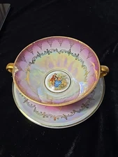 RW Bavaria Love Story Germany Cup Saucer Tea Set Dessert Vintage
