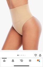 Werena Tummy Control Thong Shapewear/Women SZ 3X Seamless Shaping/Body Shaper