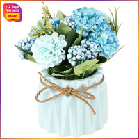 Kunstblumen Blumenstrauß Simulation Hortensie Seidenblumen Deko FüR Zuhause