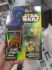Star Wars Power of the Force POTF Green Card ASP-7 Droid Action Figure