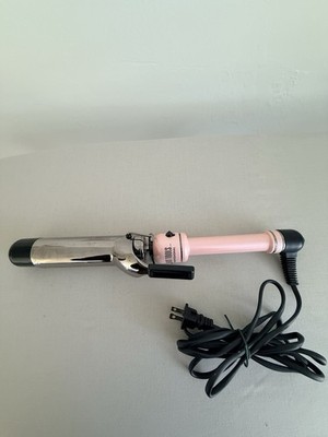 Hot Tools Professional Pink Curling Iron 1-1/4  Adjustable Heat