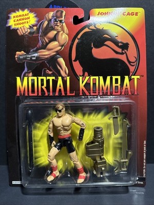 Mortal Kombat Johnny Cage Special Movie Edition Action Figure 1994 On Card