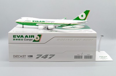 B747-400F EVA AIR CARGO REG:B-16482 MIT STÄNDER - JC WINGS XX20257 1/200 - PRE ORDER
