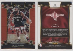 2018-19 Panini Select Concourse Red Prizm /199 James Harden #51
