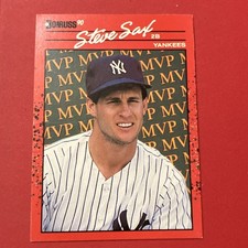 1990 Donruss - Bonus Mvp Steve Sax #BC-22