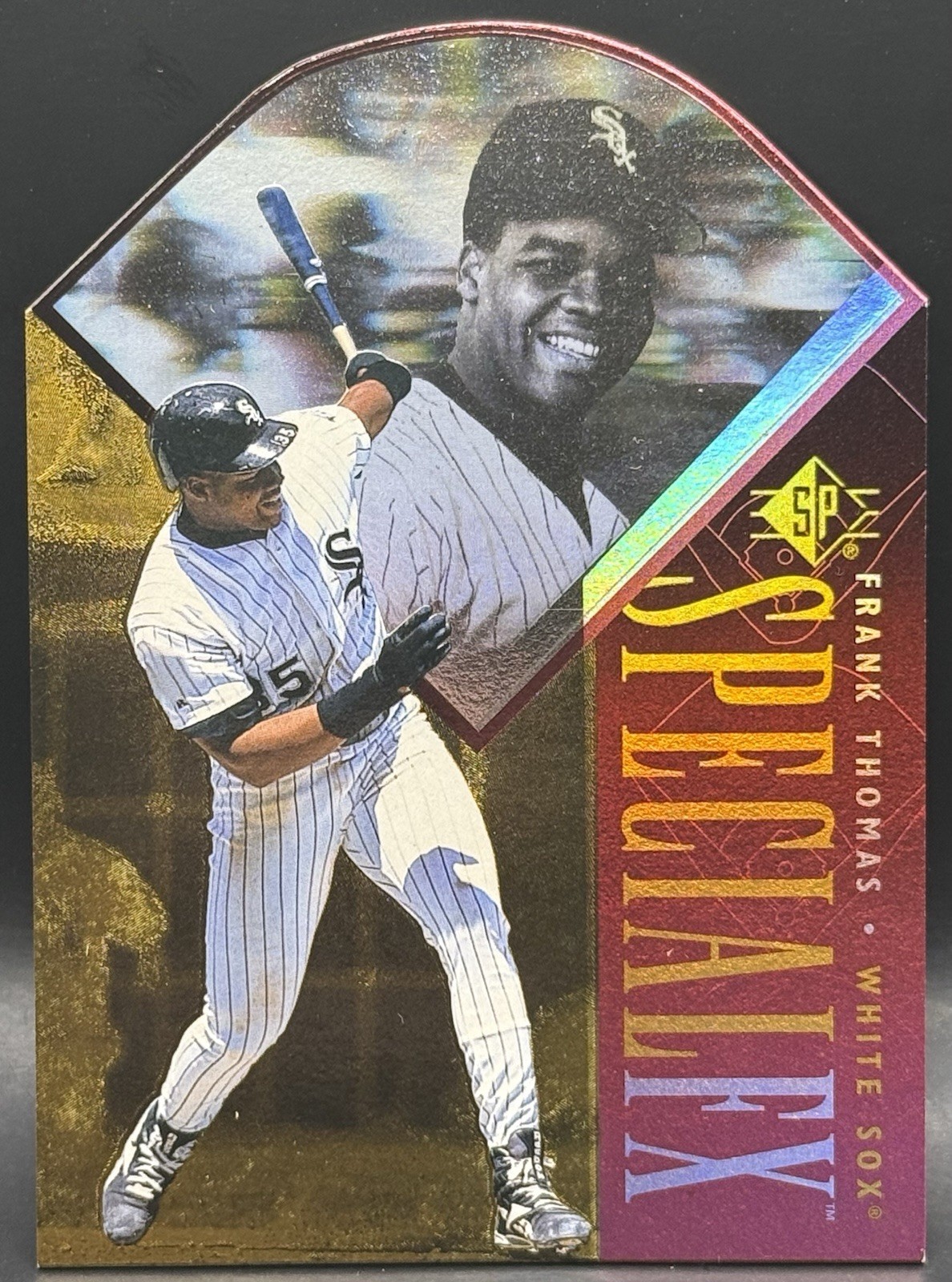 1996 Upper Deck SP Special FX Holoview Die Cut Frank Thomas NM #35 White Sox HOF