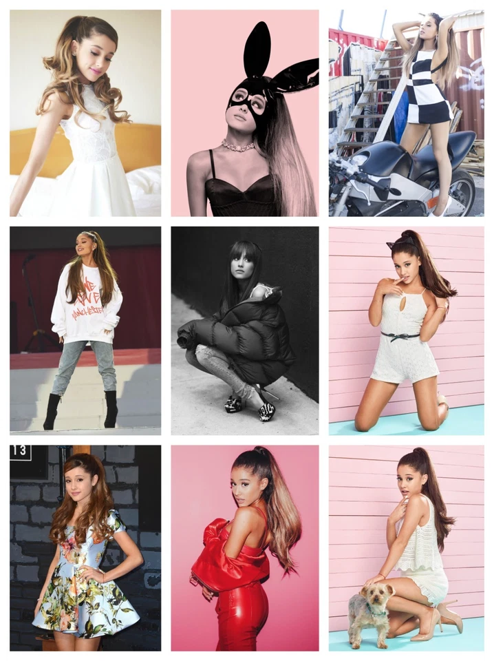 ARIANA GRANDE POSTER - LOTS OF SIZES - FRAMED & LAMINATED OPTION c - Image 1 of 1