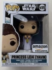 Funko POP Star Wars Princess Leia Amazon Exclusive 459 W/PROTECTOR