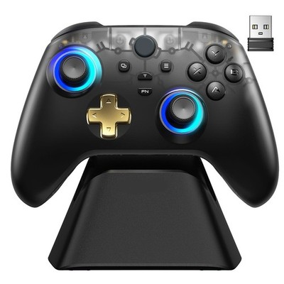 D05 Kabellose Controller-Ladestation für Gamepads (/Smartphone/Steam//PC) m6007