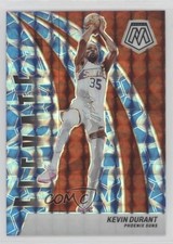 2023-24 Panini Mosaic Elevate Reactive Blue Prizm 26/99 Kevin Durant #16 hs9