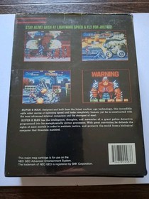 Eight Man SNK Neo Geo AES Video Game Action & Adventure 1991 Tested Working CIB