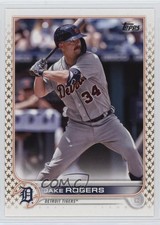 2022 Topps Series 1 Wal-Mart Gold Star Jake Rogers #198 11ur